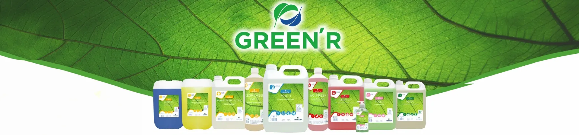 Productos Green'r de Christeyns